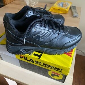 Fila women Black Slip-Resistant Shoes